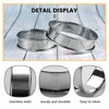 Dovhmoh Double Rolled Tart Rings, English Muffin Rings, Pro Crumpet