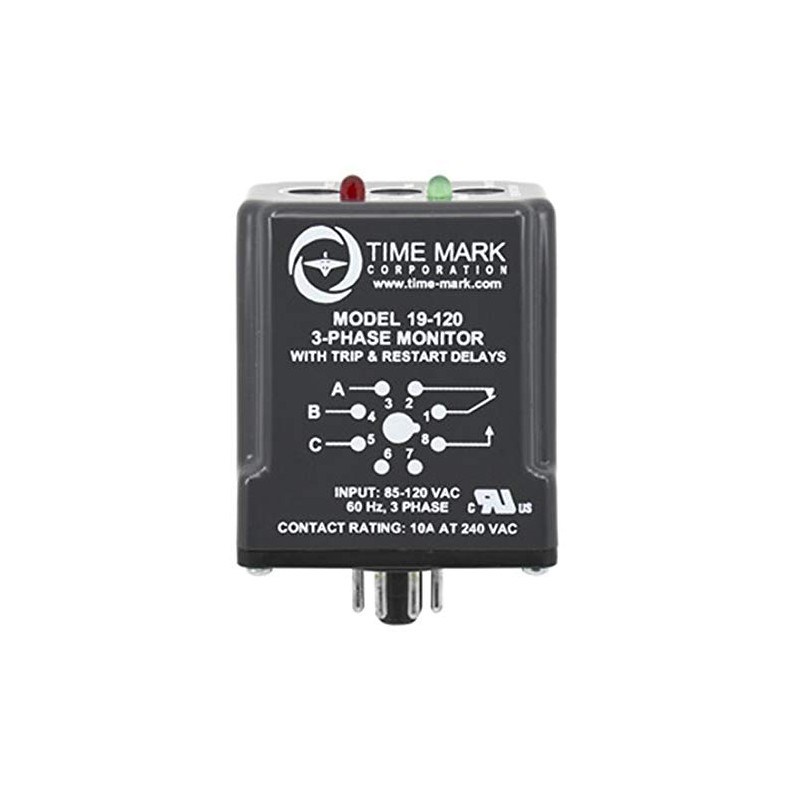 Time Mark 19-208/240 Three Phase Monitor