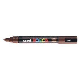 UNI-BALL POSCA MARKER PEN PC-5M - BROWN - Single Pen