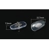 Eyeglasses Nose Pads Replacement for RB Eyeglass Sunglasses Frame,Push in