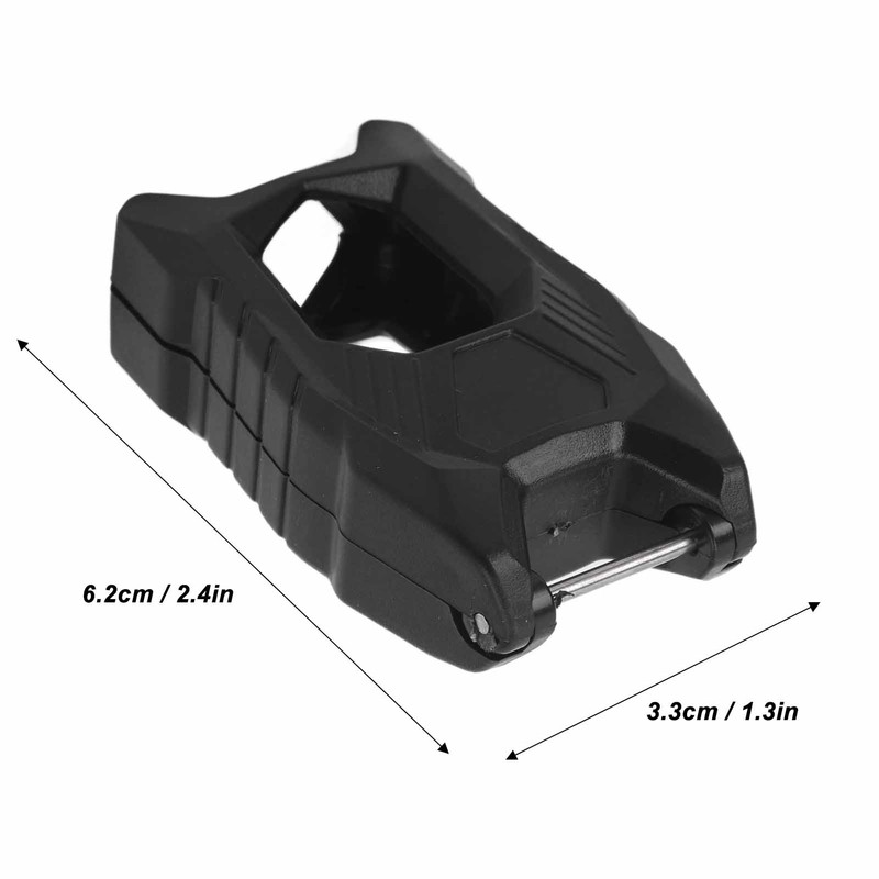 UTV Key Shell Holder Black Anti Impact Ignition Key Fob