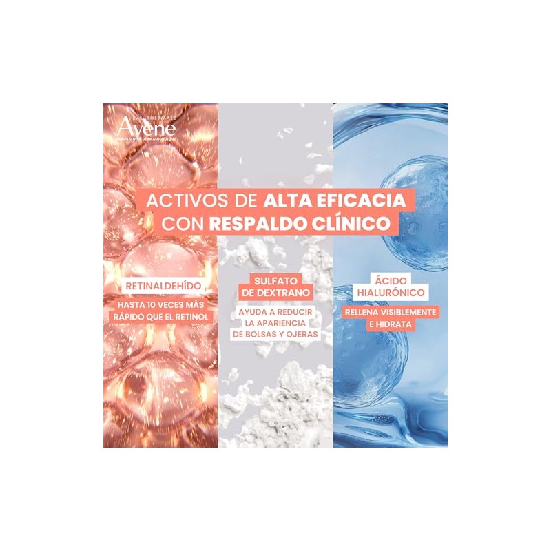 Avene Retrinal Crema Contorno Ojos Reduce Apariencia Arrugas