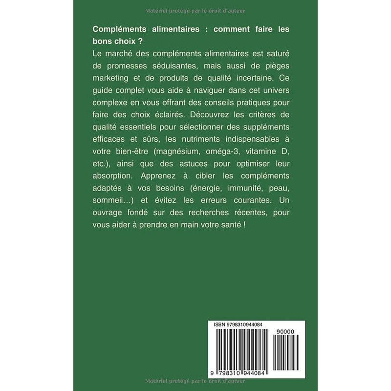 Complments alimentaire: Guide pratique pour un choix clair et