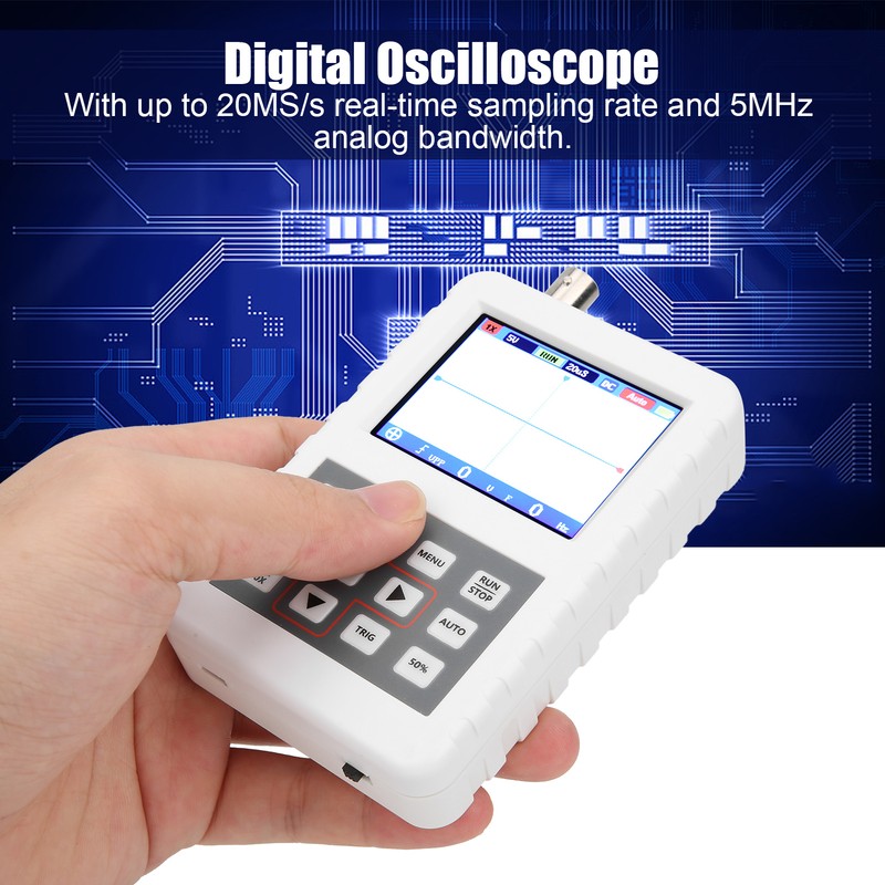 Digital Oscilloscope Handheld 2.4inch LCD Display Screen DSO FNIRSI PRO