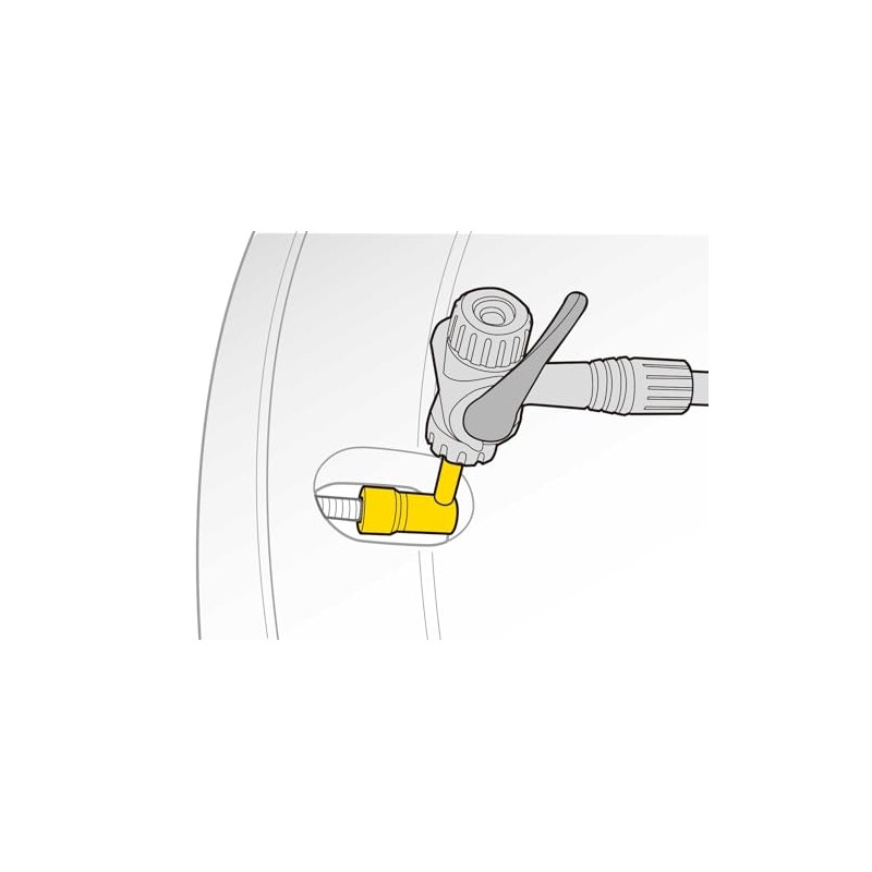TOPEAK Pressure Light Adapter for Presta Valve