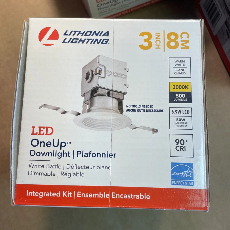 Lithonia Lighting Lot of 6 Lithonia Lighting LED OneUp Downlight
