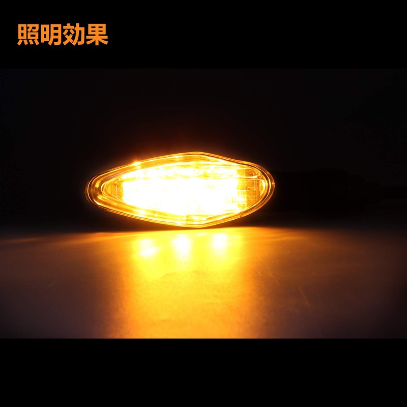 MFC PRO Motorcycle Universal Mini Waterproof High Brightness LED Steering