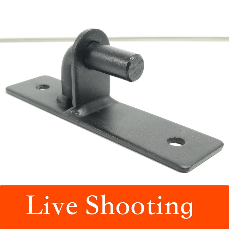 Jikacok Wall Mount Gate Hinge, Sturdy Fence Gate Hinges Fence