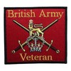 British Army Veteran Iron on Patch