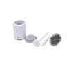 Vinsani Toilet Brush with Handle & Holder Set - Non-Slip