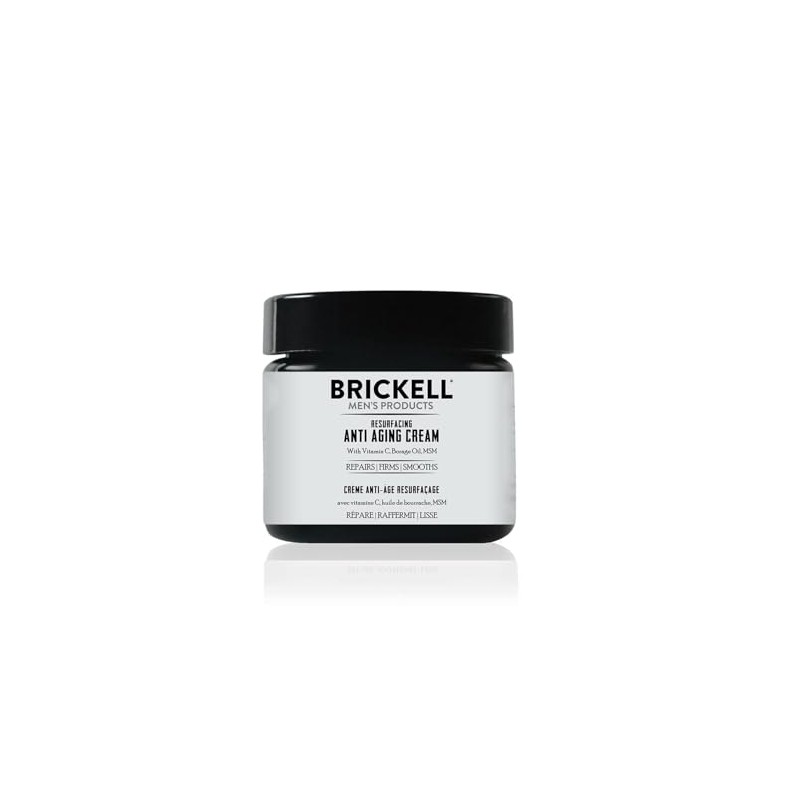 Brickell Men Products Crema Antienvejecimiento Hombre Natural Orgánica Aroma Vitamina