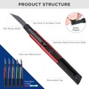 WORKPRO Premium Utility Knife Retractable Snap-off Blade, Heavy Duty Aluminum
