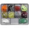 FTM Trout Bait Set - 50 Softbaits + Box (23