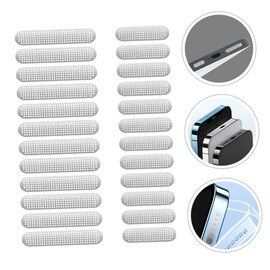 MERRYHAPY 4sets Speaker Mesh Stickers -dust Net Stickers for Speaker Protection 24pcs*4
