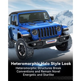 SUPAREE 2024 Newest 9 inch LED Headlights with DRL and Hi/Lo Beam, 1000% Brighter Fit for 2018 2019 2020 2021 2022 2023 Jeep Wrangler JL Gladiator JT