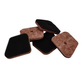 Biyouparts 5 pcs FS90R FS110R Air Filter Compatible with Stihl Trimmer FS130R KM130 KM130R FS90 FS87 FS100 FS100R FC100 FC110 FC90 HL100 HL90 HT100 KM100 KM110 KM90 Trimmer 4180 120 1800 4180-120-1800