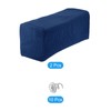 sourcing map 2pcs Stretch Armrest Covers for Chairs/Sofas, Couch Arm