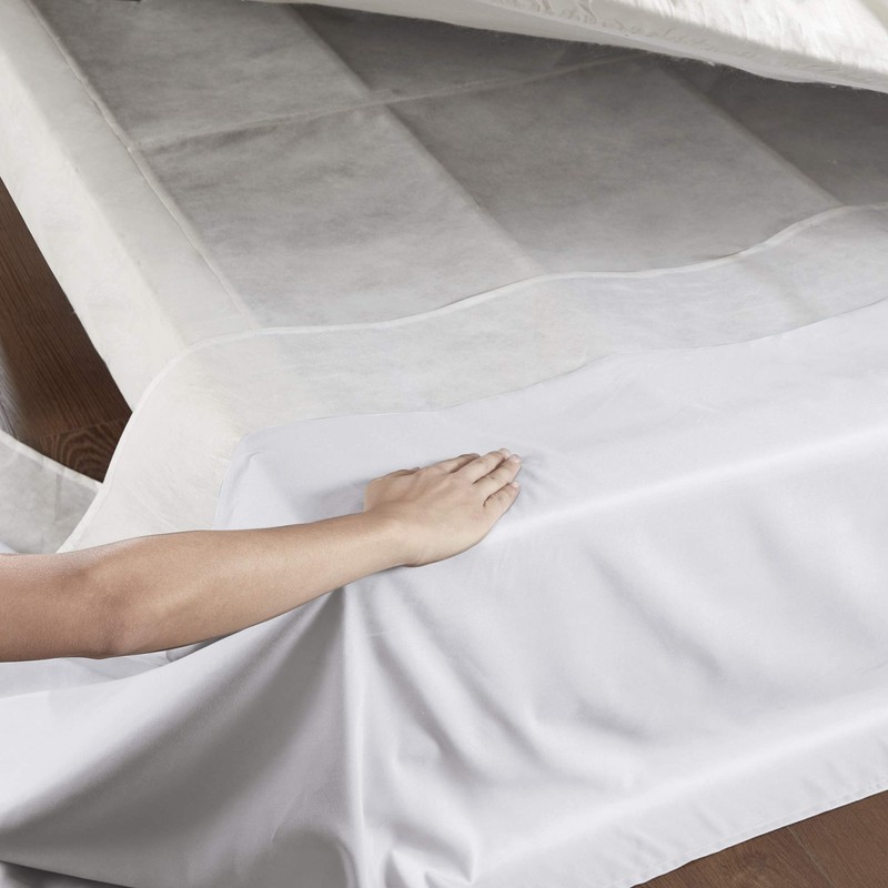 Madison Park Simple Fit Bedskirt, 6" W x 236" L
