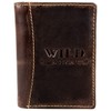 Bag Street Men'S Leather Wallet Portrait (Brown)