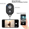 2 Pack Bluetooth Wireless Camera Remote Control, Wireless Camera Remote