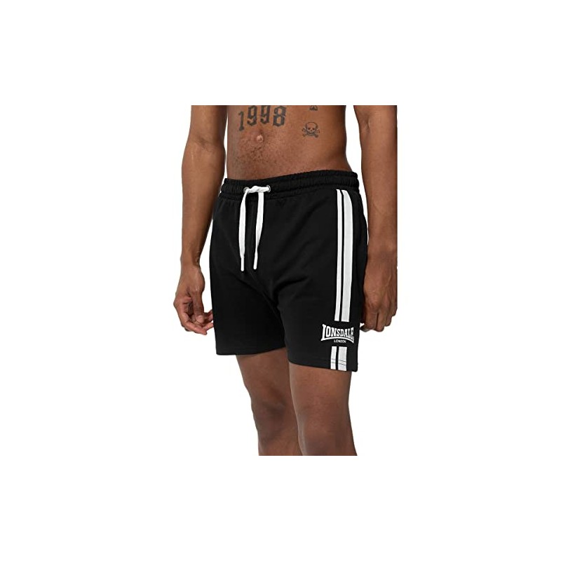Lonsdale Men's Ardcharnich Shorts, black / white