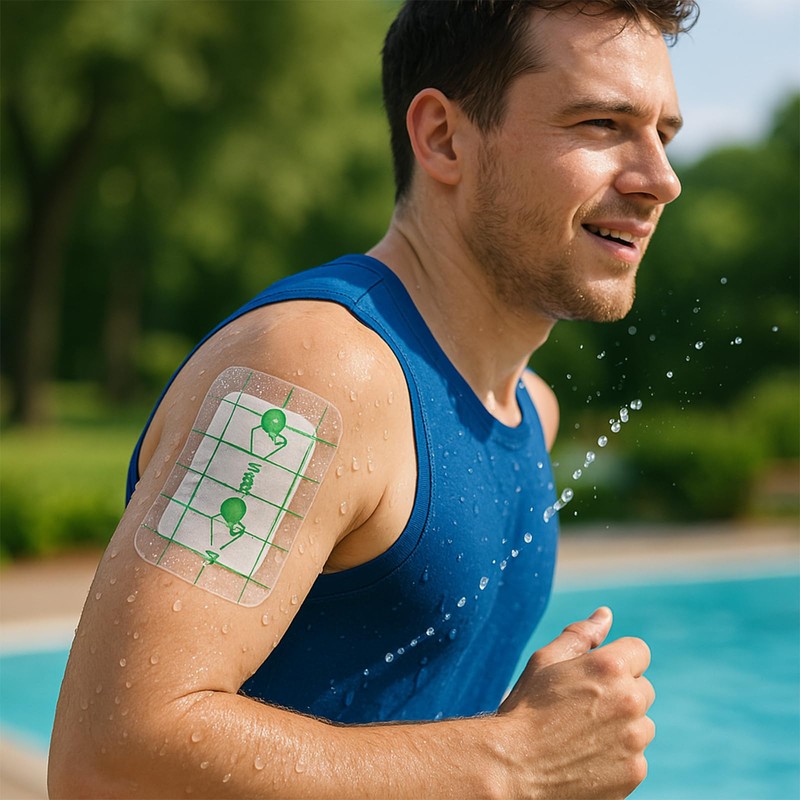 Waterproof Dressings For Wounds, Waterproof Plasters For Swimming, 20 Pcs