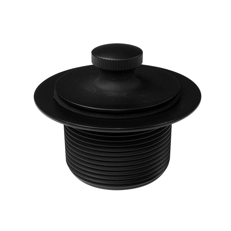 Westbrass Twist & Close Tub Trim Set with Floating Overflow