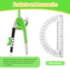EBOOT Student Geometry Math Set, Drawing Compass and 6 Inch