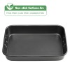 Tiawudi Lasagna Pan 15x10x3 Inch Baking Pan for Oven Nonstick