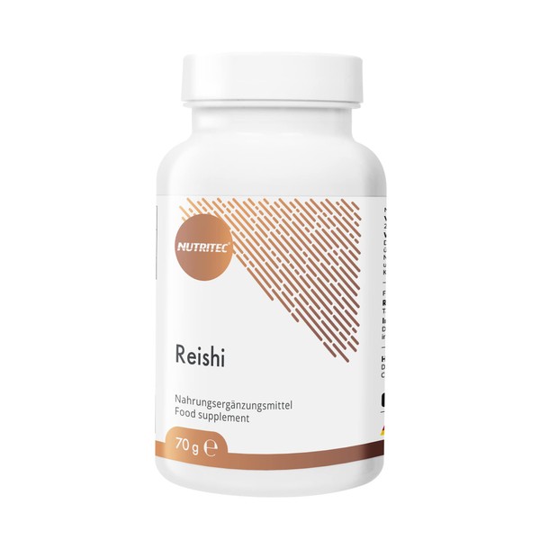 Nutritec Reishi Vital Mushroom 120 Capsules High Dose Dietary Supplement