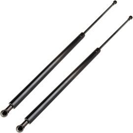 ANGLEWIDE 4568 PM2048 Gas Spring Lift Support Struts & Shocks Replacement For Rear Window Truck Cap Camper Shell Canopy Bed Cover Storage Box Cabinet Tool Box Motorhome RV Door RV Queen, 2-PC Set