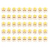 45Pcs Mechanical Keyboard Switches Waterproof Backlight Silent Linear Mechanical Key