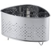 Shimomura 41778 Stainless Steel Legs, Antibacterial Triangle Corner, Silver