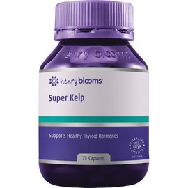 Henry Blooms Super Kelp 600mg 75 Capsules