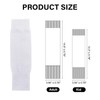 Football Sock Sleeves Soccer Shin Guards Sleeves White Team Leg