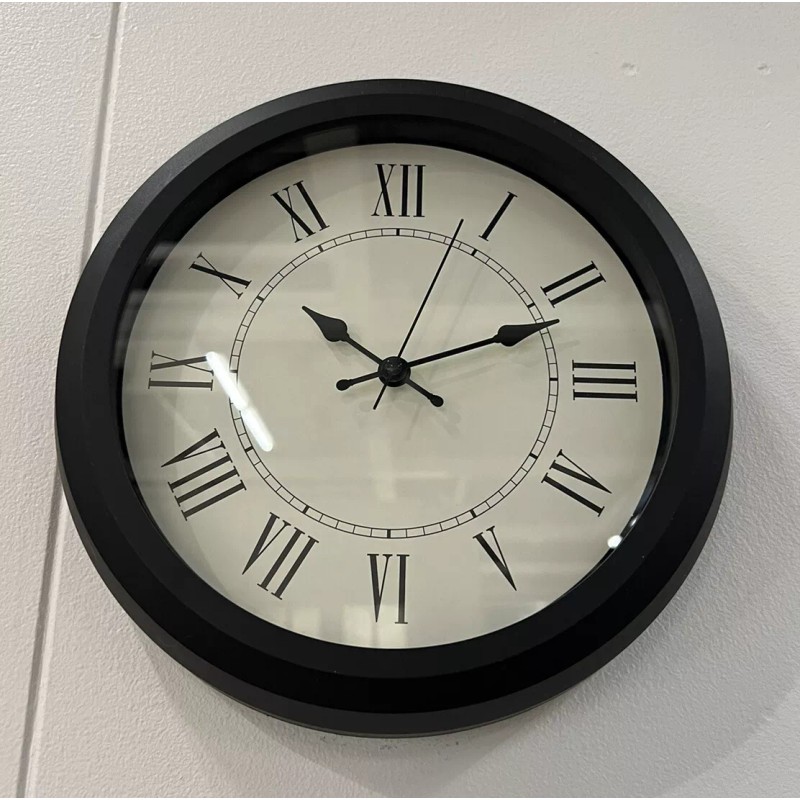 IKEA NUFFRA Wall Clock Low-voltage/bl