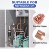 PATIKIL Copper Reducer 3/4" to 1/4" ID 5pcs Copper Coupling