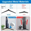 Dinghosen Metal Base TV Legs for TCL Stand 70" 75"