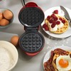 Giles & Posner® EK4214G Mini Waffle Maker, Non-Stick Electric Waffle