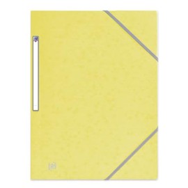 Oxford - Oxford Chemise Lastique Top File+, A4, Pastel Yellow