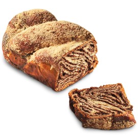 Chocolate Babka Bread | Hungarian Chocolate Babka Cake | Chocolate Cake | Baked Fresh Daily | Kosher, Dairy Free & Nut Free | 16 oz Stern’s Bakery