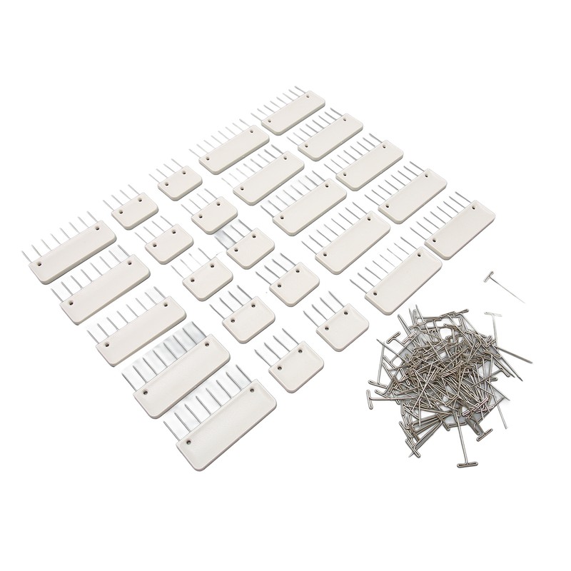 Knit Blocking Comb Set Time Saving Knitting Blocker Pin for