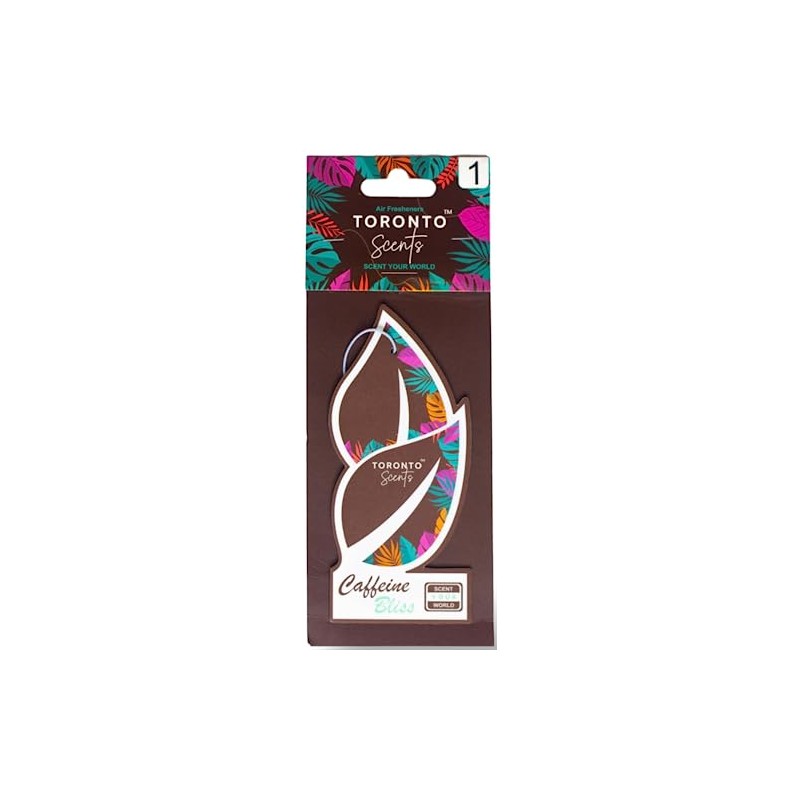 Toronto Scents Hanging Air Freshener (Caffiene Bliss)
