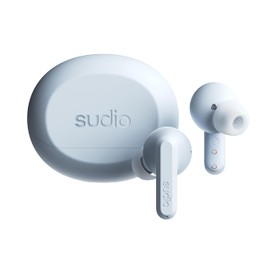 Sudio A3Pro Steel Blue - The All-Day Noise Cancelling Earbuds Balanced Listening Experience, Microphones, Multi-Point Bluetooth Connection, Bluetooth 5.4, IPX4