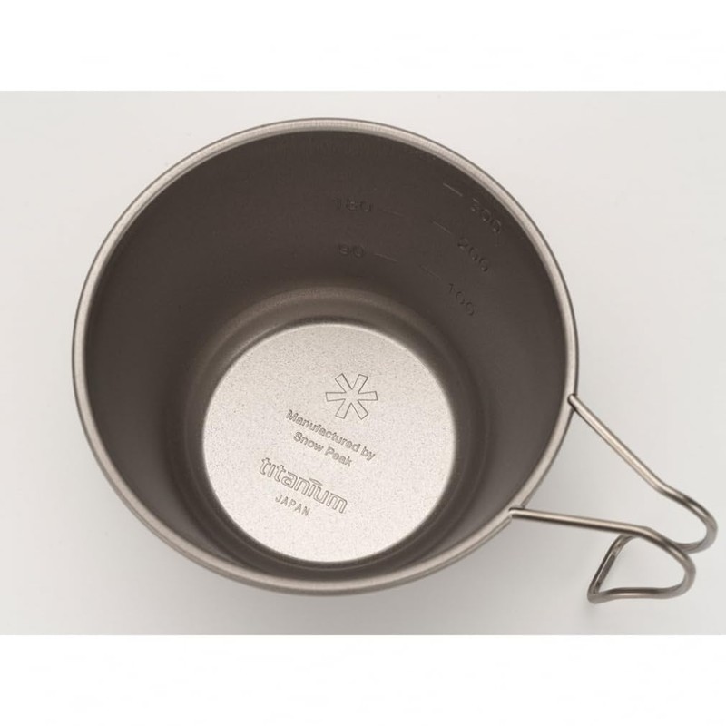 Deep Titanium Backpackers Pot with Lid