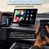 GuKKK Wireless CarPlay Adapter, 2-in-1 Android Car Wireless Adapter, Convert