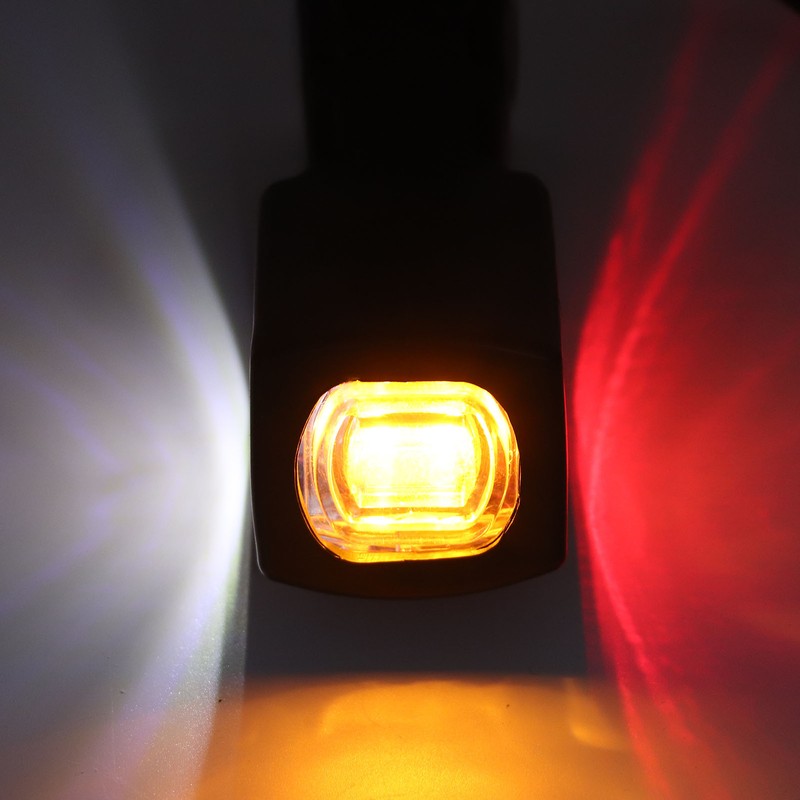 10‑30V Car Truck Trailer 3 Sides 4LED Side Marker Lights