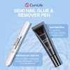 Curvlife 15g Semi Solid Nail Glue Gel with 5ml 3