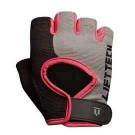 Lift Tech Fitness Women's Classic Weight Lifting Gloves - Large- Plum/Gray/Black