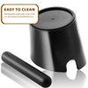 BYHLYH Coffee Knock Box Espresso Knock Box Espresso Dump Bin